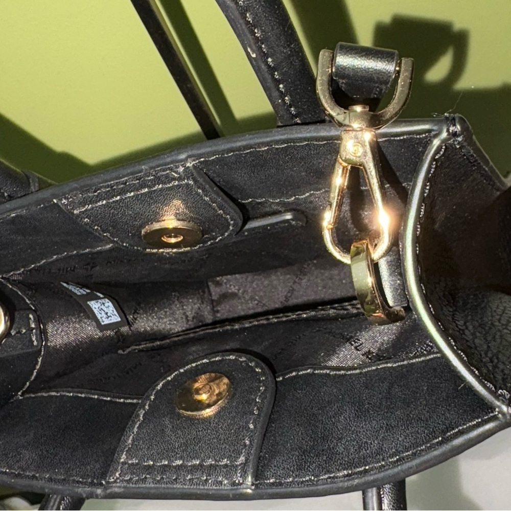 Michael Kors Mercer Extra-Small Pebbled Leather Crossbody Bag - Picture 9 of 10